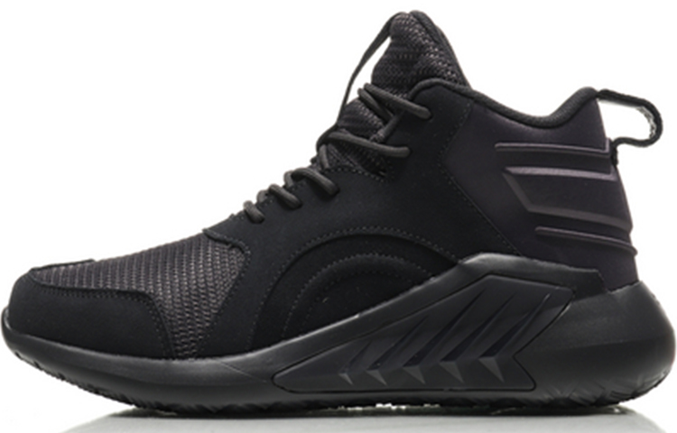 Li-Ning Support Mid 'Retro Basketball Black' AGLN191-4