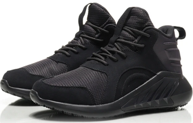 Li-Ning Support Mid 'Retro Basketball Hitam' AGLN191-4 Lookbook Li-Ning Support Mid 'Retro Basketball Hitam' AGLN191-4