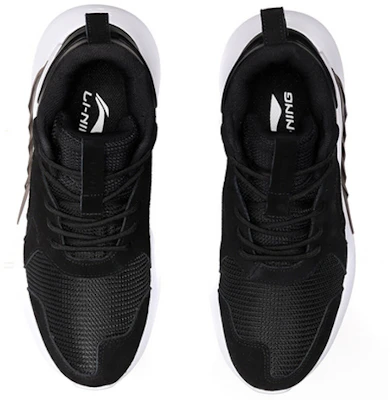 Li-Ning Soporte Mid 'Baloncesto Retro Blanco y Negro' AGLN191-1 Shop Li-Ning Soporte Mid 'Baloncesto Retro Blanco y Negro' AGLN191-1