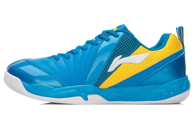 Li-Ning Support Training Running Shoe 'Blue Yellow' AYTL017-2