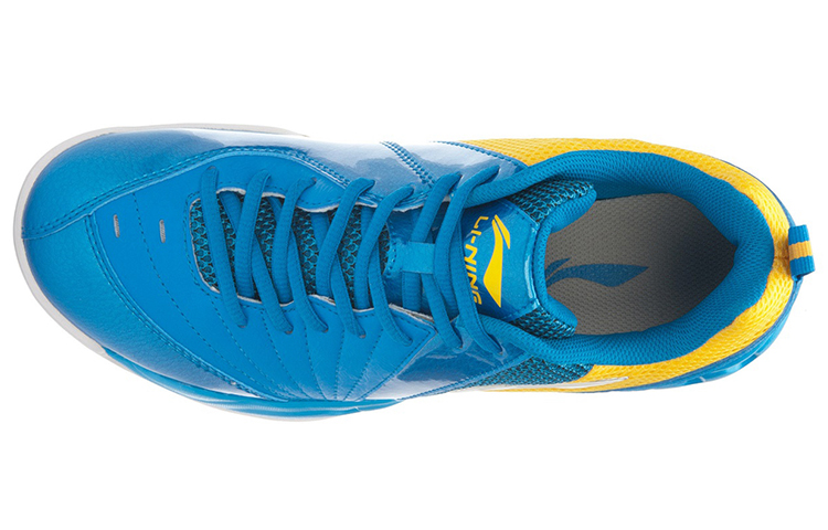 Lookbook Kasut Larian Latihan Li-Ning 'Biru Kuning' AYTL017-2