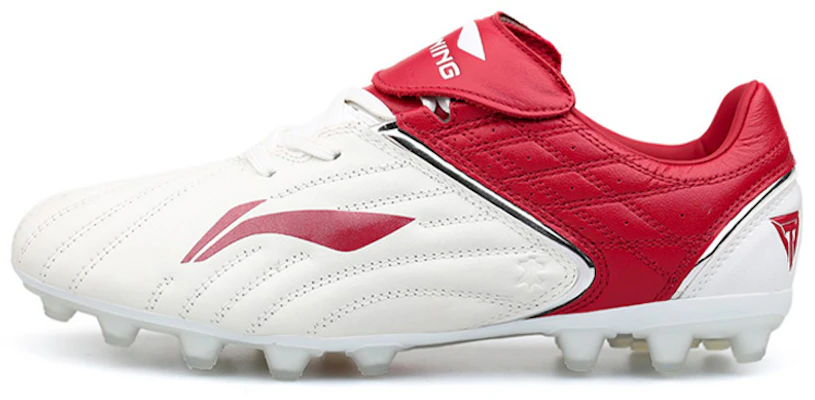 LiNing李寧 鐵系列 抗震防滑耐磨AG短釘足球鞋 紅白 Buy LiNing李寧 鐵系列 抗震防滑耐磨AG短釘足球鞋 紅白