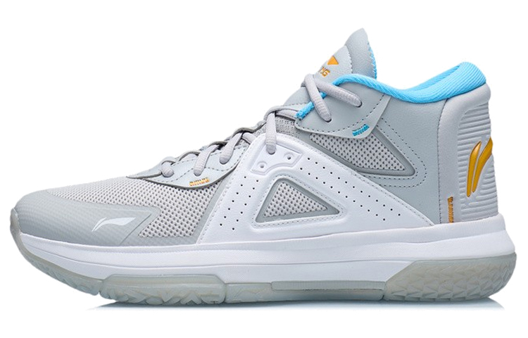 Li-Ning Team Emblem Mid 'Grey White' ABAR117-4