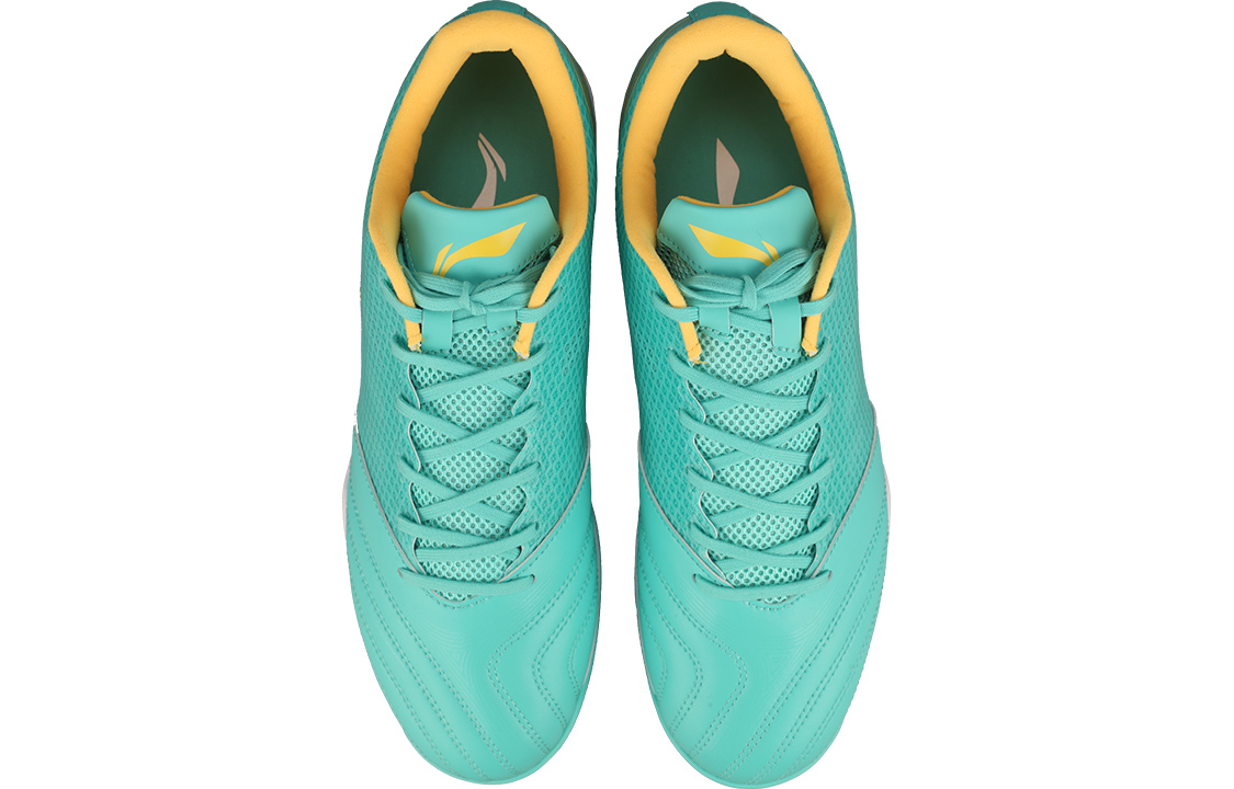 Shop LiNing李寧 鐵 TF釘 減震防滑 足球鞋 男款 螢光綠