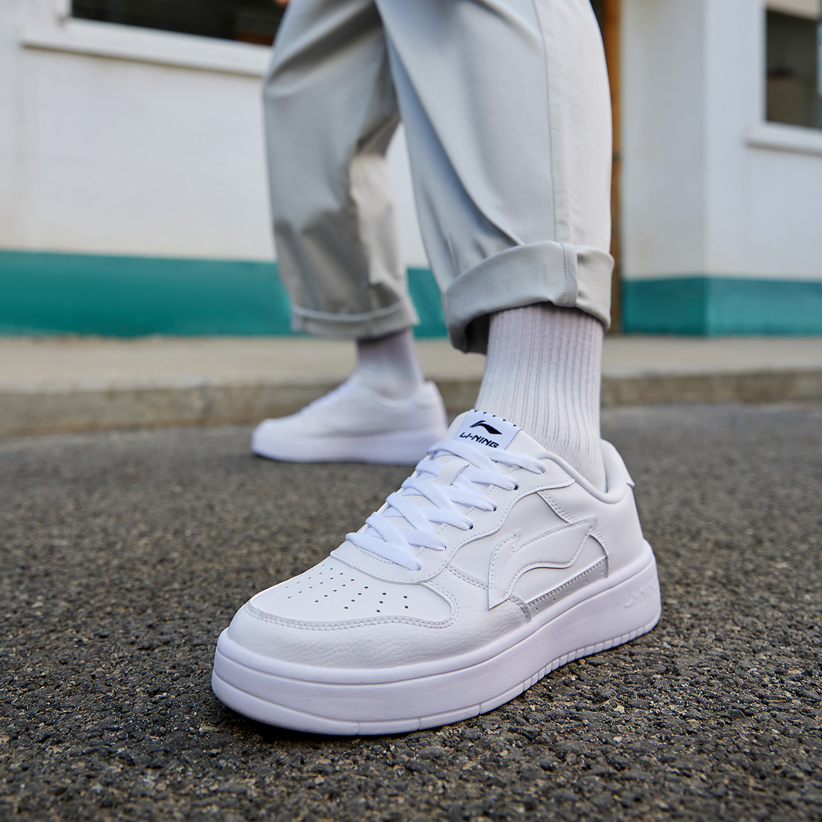 Sizing 李宁The Trend‘标准白’ AGCS419-1