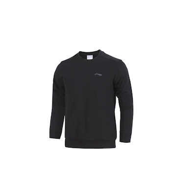 Li-Ning Thermal Pullover Sweatshirt for Men - Standard Black AWDS797-1