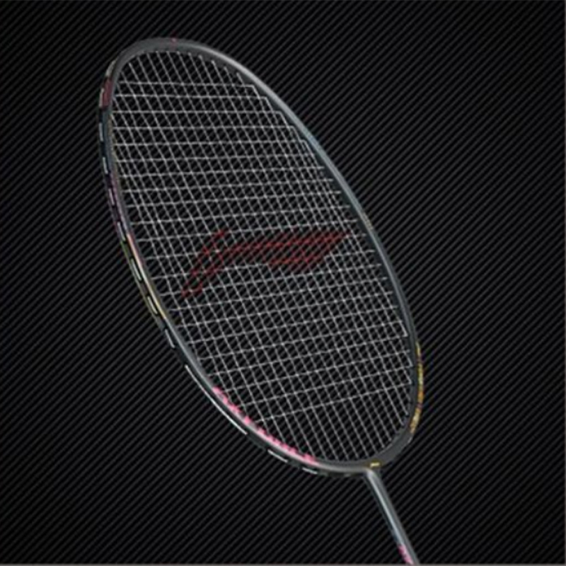 Details for Li-Ning Thunder 80 Carbon Fiber Badminton Racket Black Gold - Lightweight & Pro AYPT271-4