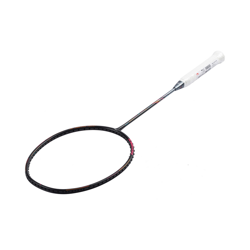 Shop リーニン サンダー80 フルカーボン バドミントンラケット - 耐久性, 高速, 初心者向け ブラック AYPT271-46