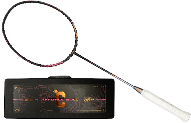 Li-Ning Thunder 80 Series Full Carbon Badminton Racket Gift Set - Black Gold AYPR248-1000 Order Li-Ning Thunder 80 Series Full Carbon Badminton Racket Gift Set - Black Gold AYPR248-1000
