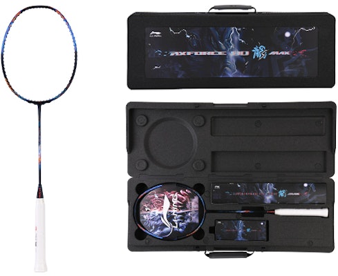 Li-Ning Thunder 90 Dragon MAX Carbon Badminton Racket Offensive Blue 675mm AYPS063-1 Order Li-Ning Thunder 90 Dragon MAX Carbon Badminton Racket Offensive Blue 675mm AYPS063-1