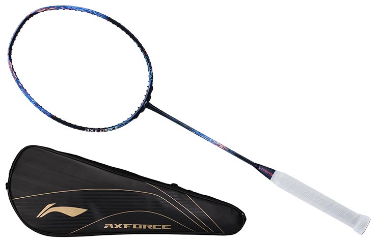 Lookbook Li-Ning Thunder 90 Max Carbon Badminton Racket, Offensive Pro, Blue, 675mm AYPT239-3