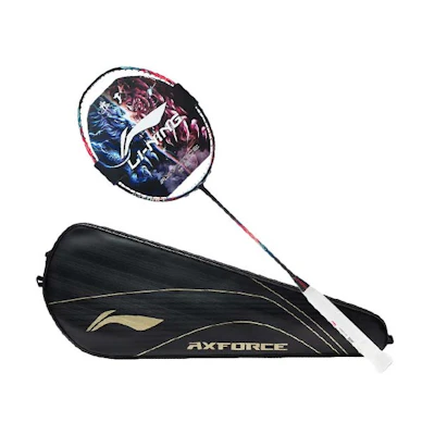 Li-Ning Thunder 90 Tiger MAX Full Carbon Badminton Racket - Red, Professional AYPS073
