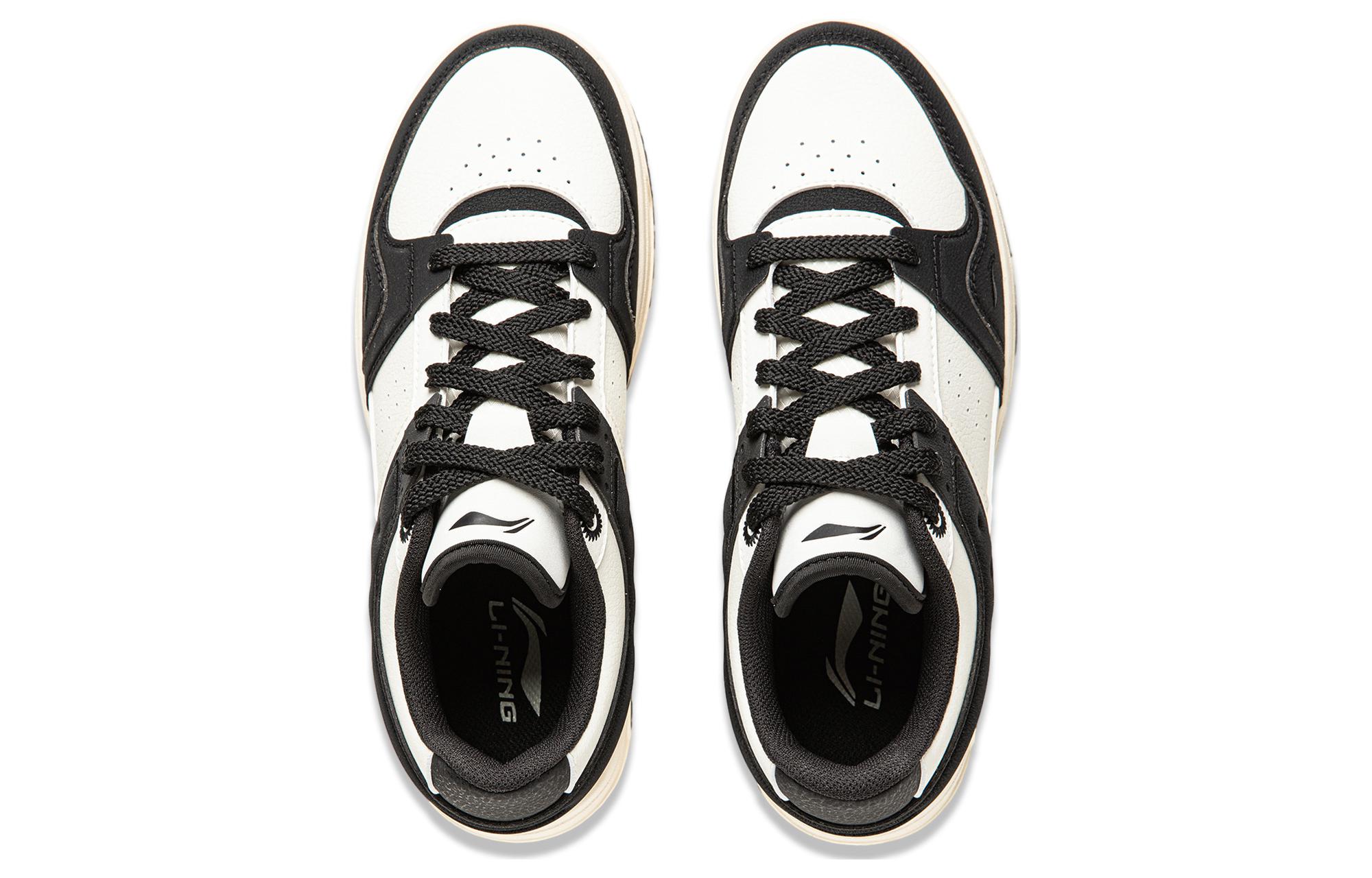 Shop LiNing李寧 天跡 2 休閒百搭 防滑耐磨 低筒 帆布鞋 男款 白黑