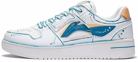 Li-Ning Tianji Skate Shoes 'White Blue' AGCT375-1 Li-Ning Tianji Skate Shoes 'White Blue' AGCT375-1