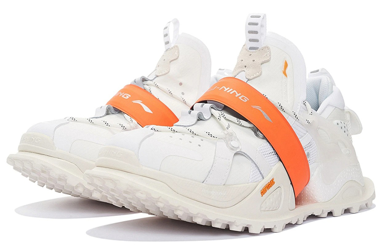 Lookbook Li-Ning Titan Halo 'White Orange' AZGS101-2