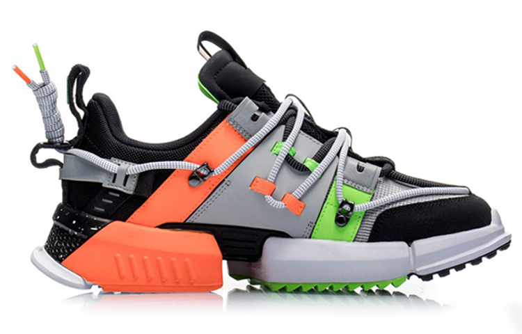 Order Li-Ning Titan Semana de la Moda NY 'Negro Verde Naranja' AGLP179-1