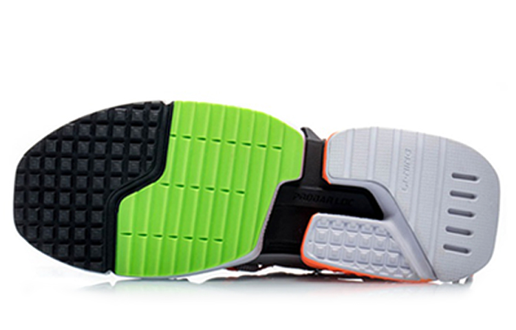 Shop Li-Ning Titan Semana de la Moda NY 'Negro Verde Naranja' AGLP179-1