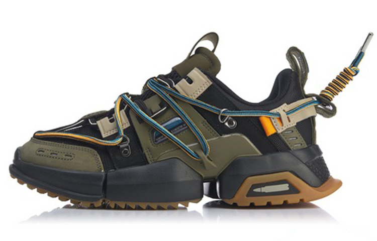 Li-Ning Titan x 2019 New York Fashion Week 'Black Green' AGLP075-10
