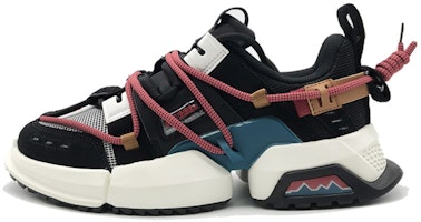 Li-Ning Titan x 2019 New York Fashion Week 'Black Red Teal' AGLP075-9 Li-Ning Titan x 2019 New York Fashion Week 'Black Red Teal' AGLP075-9