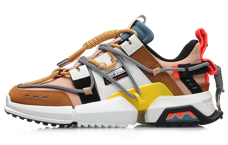 Li-Ning Titan x 2019 New York Fashion Week 'White Brown' AGLP075-1