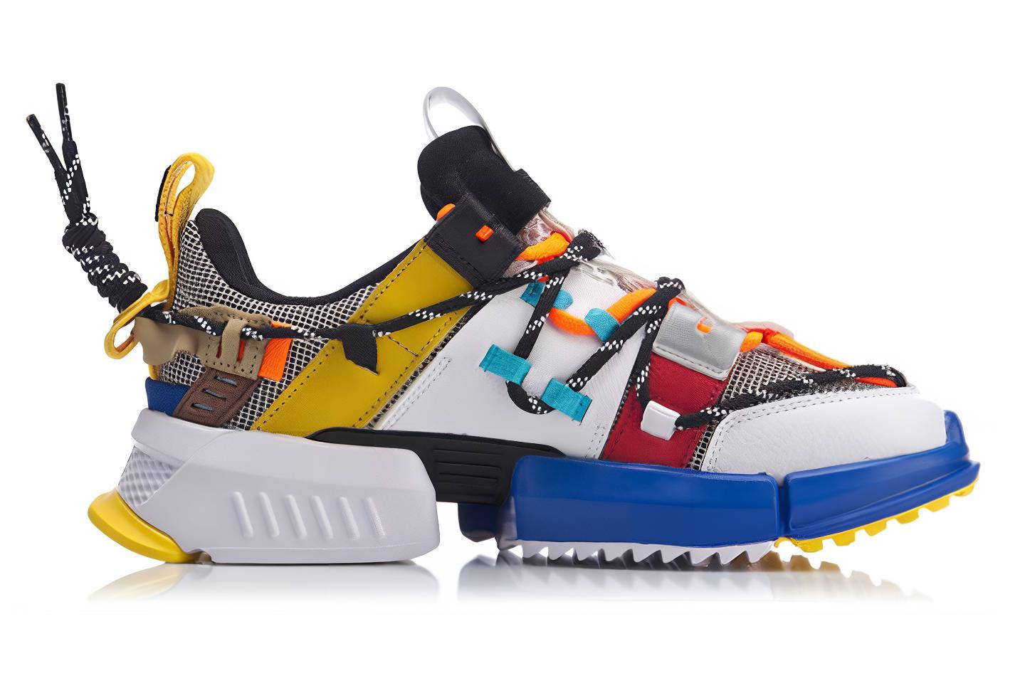 Order Li-Ning Titan x 2019 Minggu Fesyen New York 'Kuning Biru' AGLP075-2