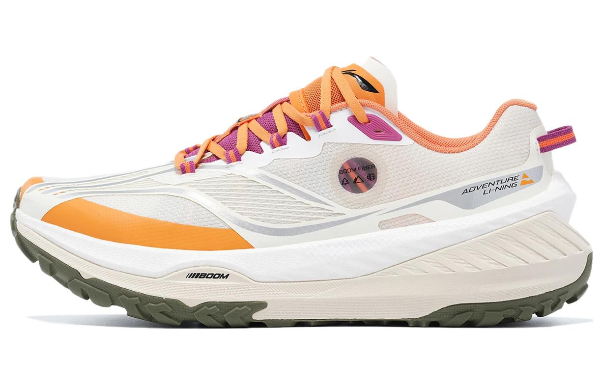 Li-Ning Trail Running Low 'White Orange' ARNT003-11