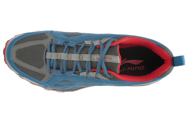 Lookbook Kasut Lari Jejak Li-Ning 'Kelabu Biru' ARDK027-3