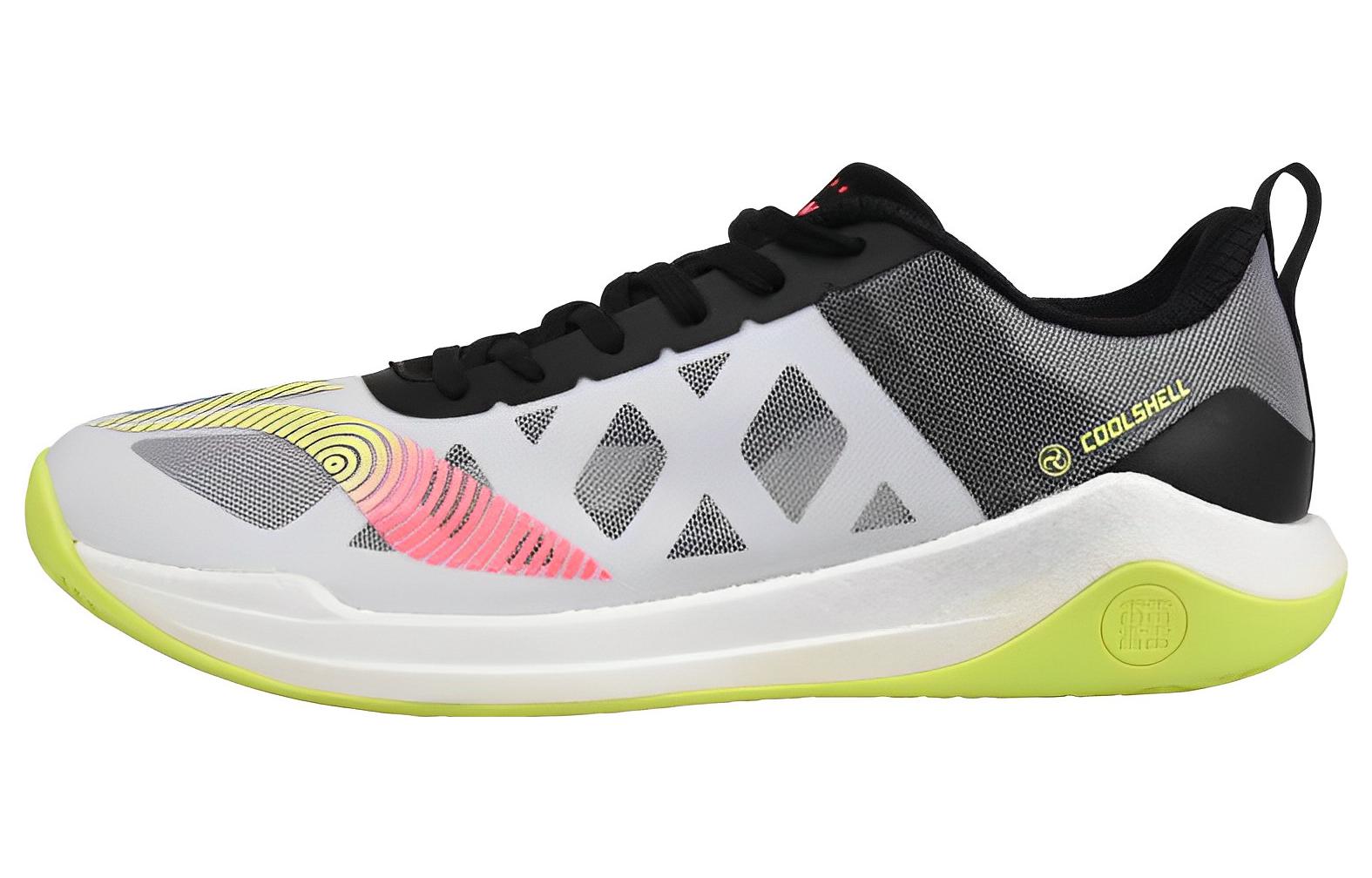 Li-Ning Trainer Low 'White Black Green' APTT009-1