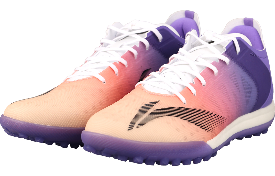 Lookbook Li-Ning Sepatu Training 'Oranye Merah Ungu' ASTR019-3