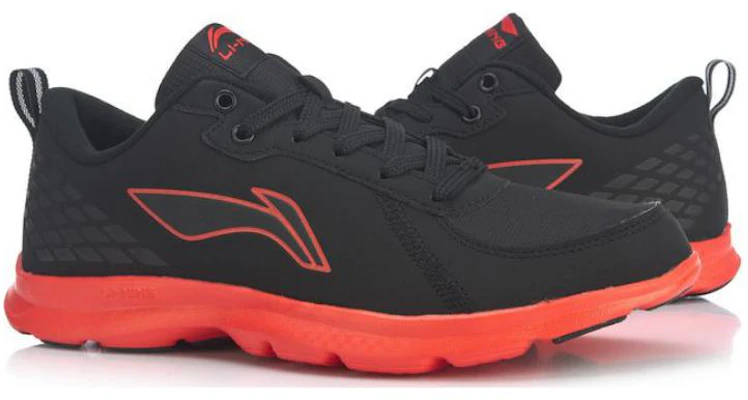 Li-Ning Sepatu Latihan Rendah 'Hitam Oranye' ARBT047-1 Details for Li-Ning Sepatu Latihan Rendah 'Hitam Oranye' ARBT047-1