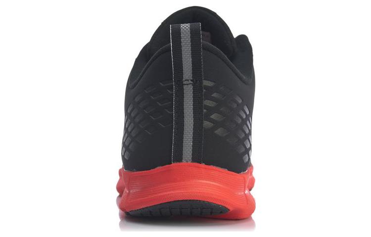 Sizing Li-Ning Sepatu Latihan Rendah 'Hitam Oranye' ARBT047-1