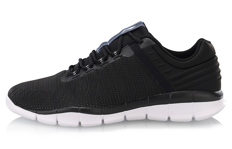 Li-Ning Training Running Shoe 'Black White' AFHN029-1