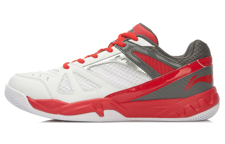 Li-Ning Training Running Shoes 'White Red Black' AYTL047-1
