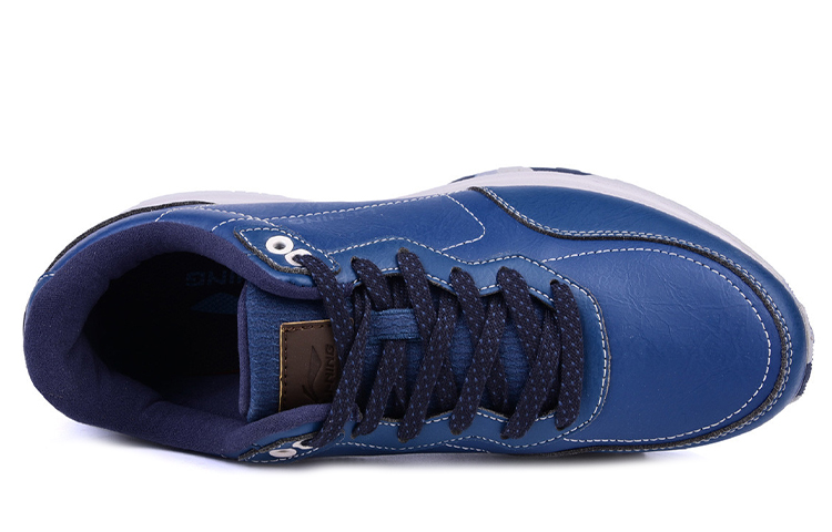 Lookbook Sneaker Lari Latihan Li-Ning 'Biru Putih' ARDL015-5