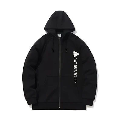 Li-Ning Training Series Casual Sports Jacket Sweatshirt - Black AWDQ433-2