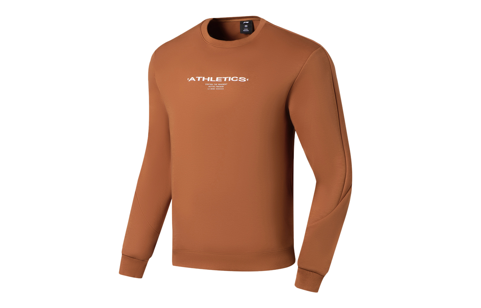 Li-Ning Training Series Casual Sports Sweatshirt Mumbai Brown AWDSF87-5