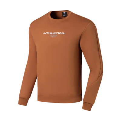Li-Ning Training Series Casual Sports Sweatshirt Mumbai Brown AWDSF87-5