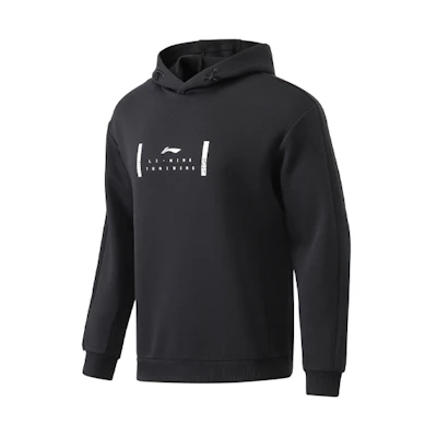 Li-Ning Training Series Colorblock Logo Pullover Sweatshirt - Black AWDR063-1