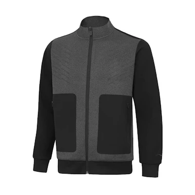 Li-Ning Training Series Colorblock Stand Collar Jacket Men Black AJDT701-3