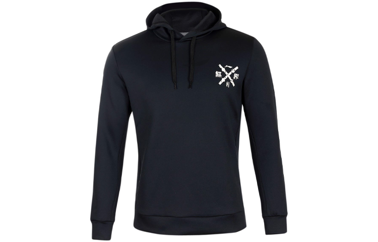 Li-Ning Training Series Graphic Hoodie Black - Pullover AWDP449-1