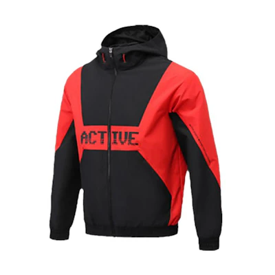 Li-Ning Training Series Letter Logo Printed Hooded Jacket AFDR035-5