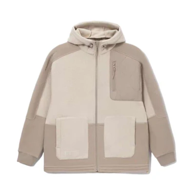 Li-Ning Training Series Logo Embroidered Patchwork Zipper Hoodie Jacket AWDRC01-2