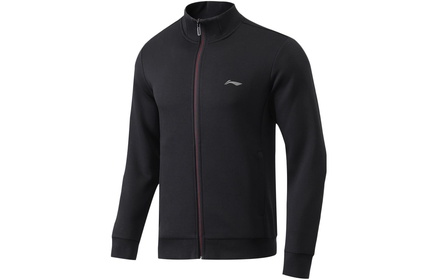 Li-Ning Training Series Logo Graphic Zipper Hoodie Black AWDR013-1