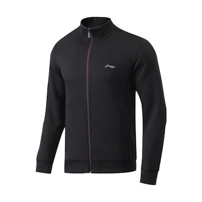 Li-Ning Training Series Logo Graphic Zipper Hoodie Black AWDR013-1
