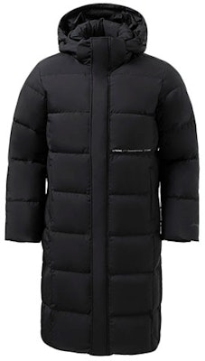 Li-Ning Training Series Logo Long Down Jacket Black Unisex Winter Outfit AYMS271-1 Lookbook Li-Ning Training Series Logo Long Down Jacket Black Unisex Winter Outfit AYMS271-1