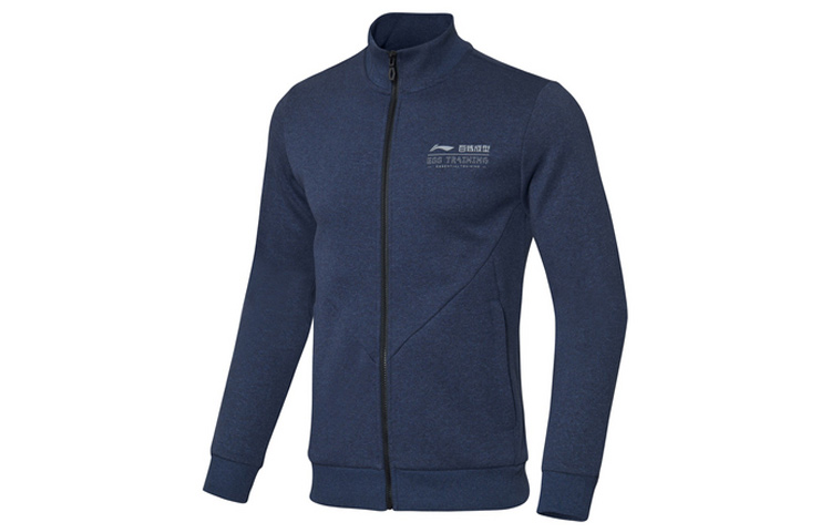 Li-Ning Training Series Logo Zip-Up Jacket Blue () AWDQ039-5