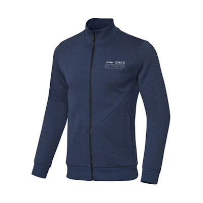Li-Ning Training Series Logo Zip-Up Jacket Blue () AWDQ039-5