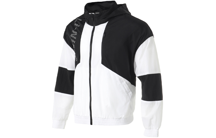 Li-Ning Training Series Loose Fit Colorblock Hooded Jacket for Men AFDQ817-1