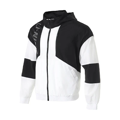 Li-Ning Training Series Loose Fit Colorblock Hooded Jacket for Men AFDQ817-1