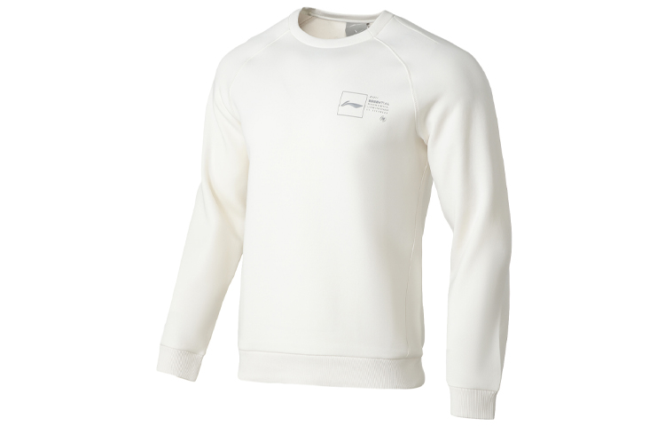 Li-Ning Training Series Pullover Sweatshirt - Cloud White AWDQ671-2